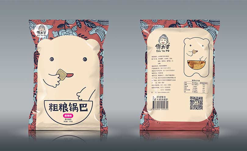 傻太婆包裝，新鄉包裝設計