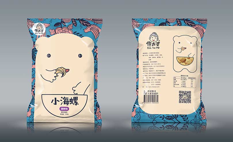 傻太婆包裝，新鄉包裝設計