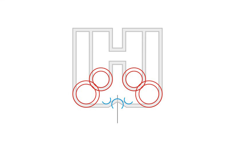萬和過濾股份公司標志設計——新鄉標志設計,新鄉logo設計,新鄉品牌設計